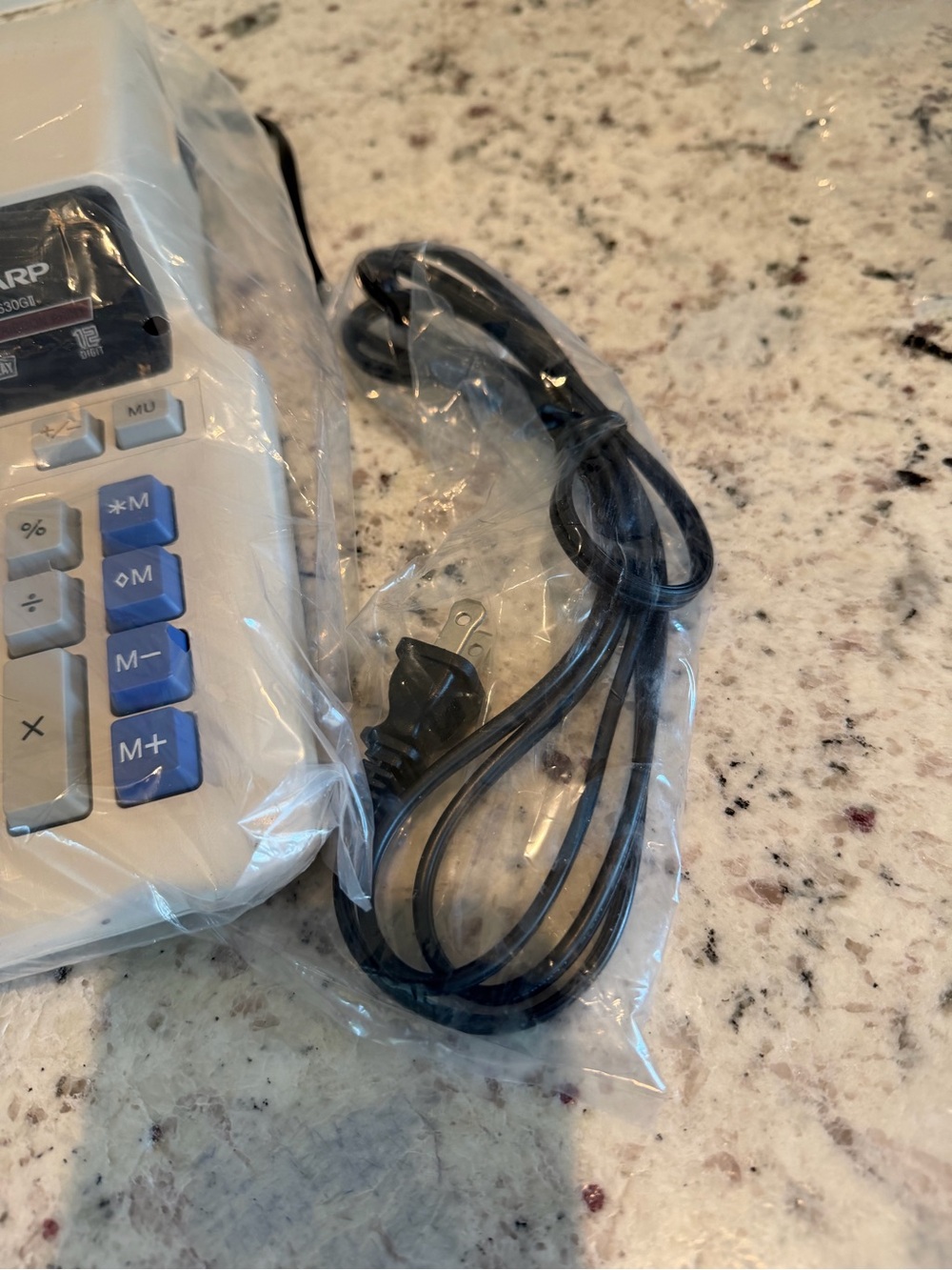 NWOT Sharp EL-2630GII 2-Color Ribbon Printing Calculator Adding Machine 12-Digit - Picture 9 of 13